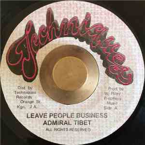 Admiral Tibett - Leave People Business download free
