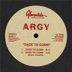 Argy - Daze To Come download free
