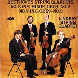 Beethoven - Lindsay String Quartet - String Quartets (No. 8 In E Minor, Op. 59 ~ No. 2 / No. 9 In C, Op. 59 ~ No. 3) download free
