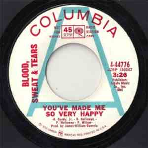 Blood, Sweat & Tears - You've Made Me So Very Happy download free
