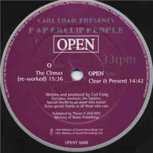 Carl Craig Presents Paperclip People - The Climax / Clear & Present download free