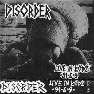 Disorder  - Live In Łódź • 91/6/9 download free