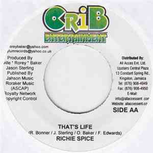 Eddie Fitzroy / Richie Spice - Easy Ride / That's Life download free