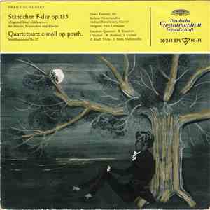 Franz Schubert - Ständchen Op. 135 / Quartettsatz C-Moll Op. Posth. download free