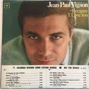 Jean-Paul Vignon - Because I Love You download free