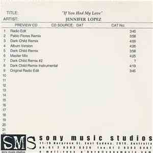 Jennifer Lopez - If You Had My Love (Mixes & Remixes) download free