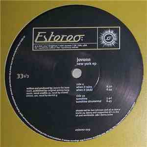 Jovonn - New York EP download free