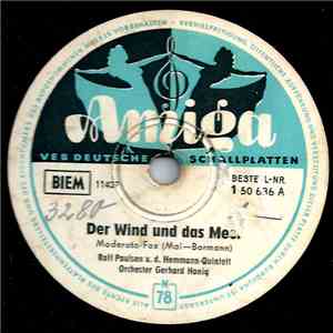 Orchester Gerhard Honig - Der Wind und das Meer / Oh Jenny download free