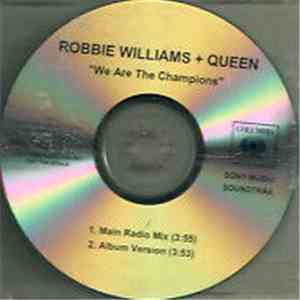 Robbie Williams + Queen - We Are The Champions download free