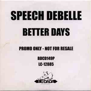 Speech Debelle - Better Days download free