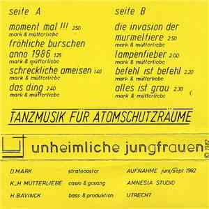 Unheimliche Jungfrauen - Tanzmusik Für Atomschutzräume download free